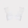 pleated_organza_bikini_to_0.webp Jumpsuits & Rompers-MILLY Pleated Organza Bikini Top White