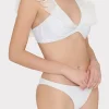 pleated_organza_bikini_to_2.webp Jumpsuits & Rompers-MILLY Pleated Organza Bikini Top White