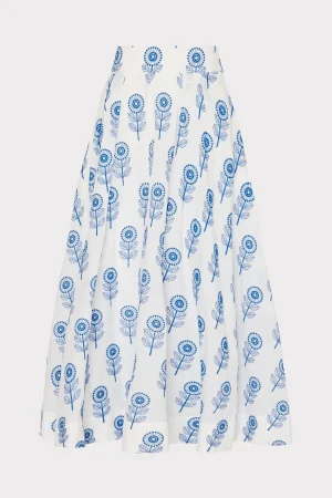 poppy_embroidery_skirt_0-1.webp Skirts-MILLY Poppy Embroidery Skirt White/Blue