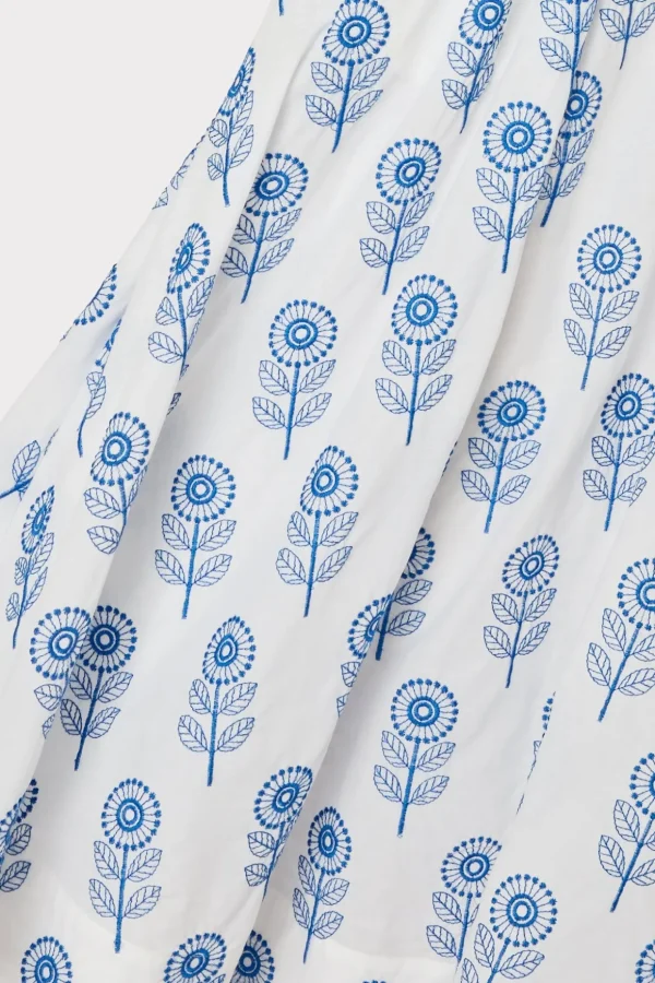 poppy_embroidery_skirt_3.webp Jumpsuits & Rompers-MILLY Poppy Embroidery Skirt White/Blue