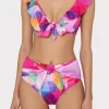 rainbow_waterfall_ruffle__1.webp Jumpsuits & Rompers-MILLY Rainbow Waterfall Ruffle Bikini Top Multi