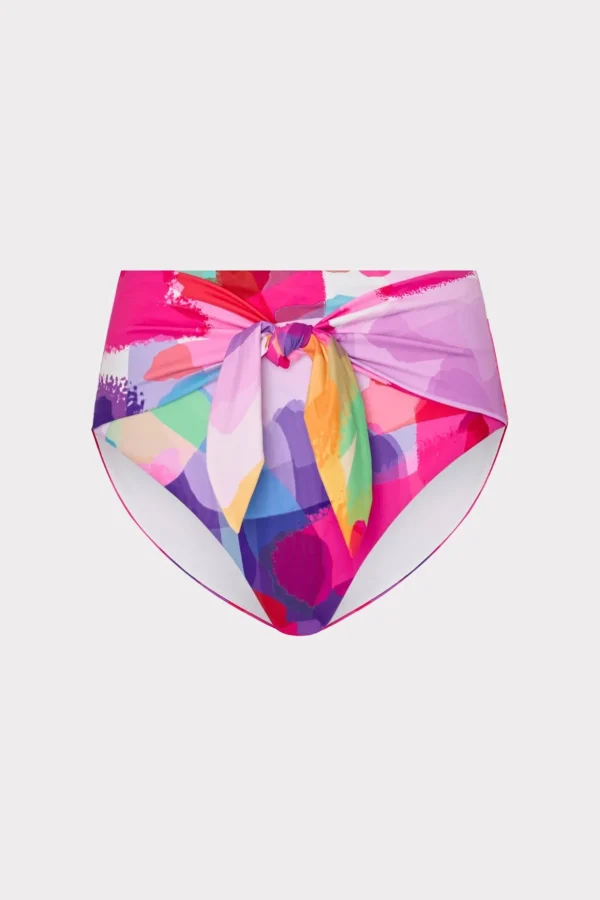 rainbow_waterfall_tie_bik_0.webp Jumpsuits & Rompers-MILLY Rainbow Waterfall Tie Bikini Bottom Multi
