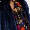 riley_faux_fur_coat_2.webp Coats & Jackets-MILLY Riley Faux Fur Coat Navy
