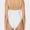 One Piece Swimsuits-MILLY Ringside One Piece White