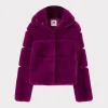 rivera_faux_fur_jacket_0.webp Coats & Jackets-MILLY Rivera Faux Fur Jacket Purple