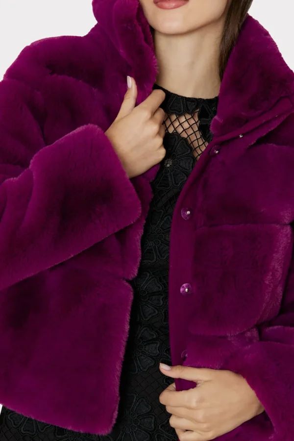 rivera_faux_fur_jacket_2.webp Coats & Jackets-MILLY Rivera Faux Fur Jacket Purple