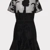 rosie_d_butterfly_embroid_3-3.webp Mini Dresses-MILLY Rosie 3D Butterfly Embroidery Dress Black