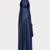 roux_hammered_satin_gown_3-5.webp Evening Gowns-MILLY Roux Hammered Satin Gown Navy