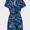 rowen_butterfly_jacquard__3.webp Jumpsuits & Rompers-MILLY Rowen Butterfly Jacquard Dress Blue Multi