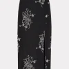 Matching Sets-MILLY Santanna Beaded Embroidery Skirt Black
