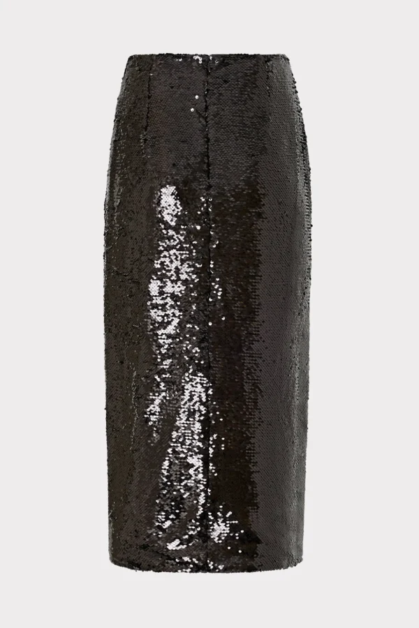 santanna_d_sequins_skirt_3.webp Skirts-MILLY Santanna 3D Sequins Skirt Black