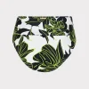 sea_of_petals_high_waiste_3.webp Bikinis-MILLY Sea Of Petals High Waisted Bikini Bottom Chartreuse/Black