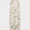 Jumpsuits & Rompers-MILLY Sequin Crochet Midi Dress Ecru