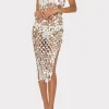 Jumpsuits & Rompers-MILLY Sequin Crochet Midi Dress Ecru