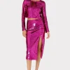 Tops-MILLY Shailyn 3D Sequins Top Pink