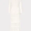 sheer_knit_fit_and_flare__3.webp Jumpsuits & Rompers-MILLY Sheer Knit Fit And Flare Dress Ecru