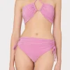 Jumpsuits & Rompers-MILLY Shimmer Bikini Bottom Pink