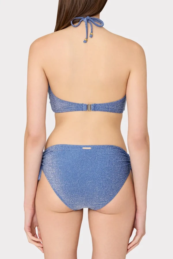 shimmer_halter_bikini_top_2.webp Bikinis-MILLY Shimmer Halter Bikini Top Blue