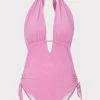 shimmer_halter_one_piece_0-1.webp Jumpsuits & Rompers-MILLY Shimmer Halter One Piece Pink