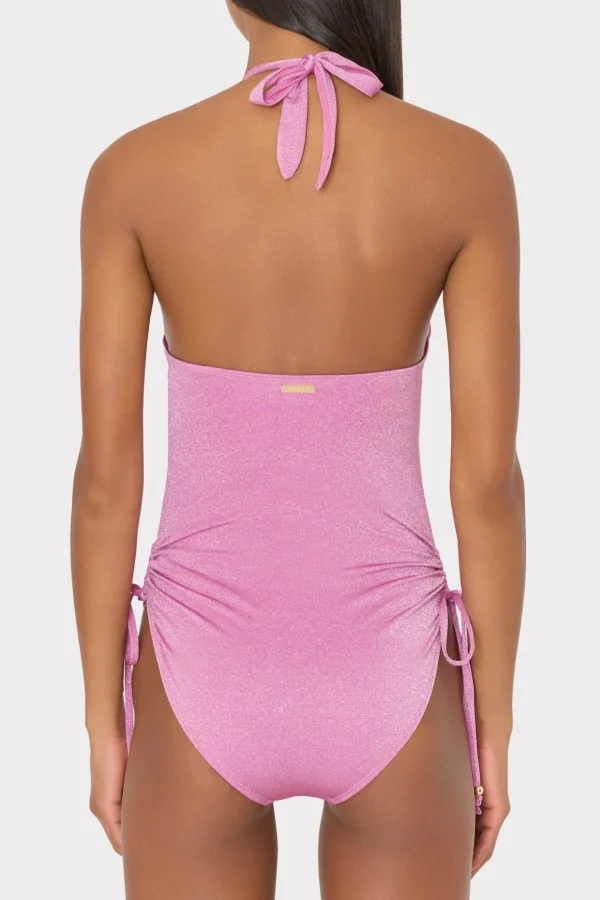shimmer_halter_one_piece_2-1.webp Jumpsuits & Rompers-MILLY Shimmer Halter One Piece Pink