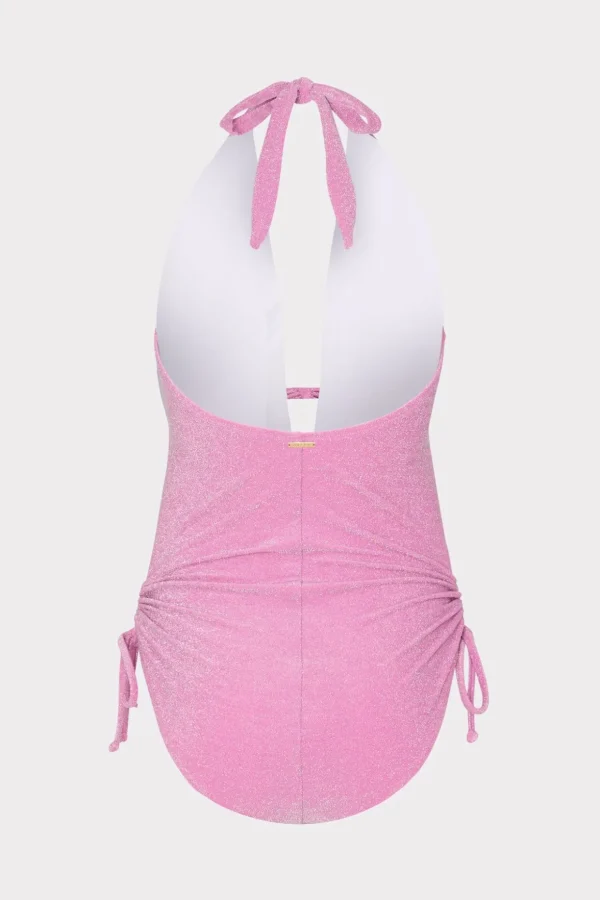 shimmer_halter_one_piece_3-1.webp Jumpsuits & Rompers-MILLY Shimmer Halter One Piece Pink