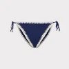 Jumpsuits & Rompers-MILLY Solid Bikini Bottom Navy