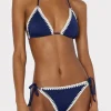 Jumpsuits & Rompers-MILLY Solid Bikini Bottom Navy