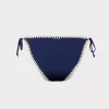 Jumpsuits & Rompers-MILLY Solid Bikini Bottom Navy