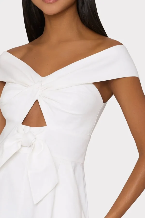 solid_linen_romper_2.webp Jumpsuits & Rompers-MILLY Solid Linen Romper White