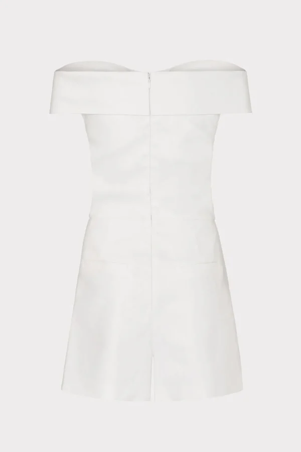 solid_linen_romper_3-1.webp Day Dresses-MILLY Solid Linen Romper White