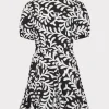 spanish_vine_poplin_mini__1-2.webp Little Black Dresses-MILLY Spanish Vine Poplin Mini Dress Black/White