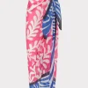 Cover-Ups-MILLY Spanish Vine Zebra Sarong Multi