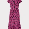 Jumpsuits & Rompers-MILLY Tahlia Tulle Embroidery Dress Pink/Black