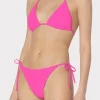 Jumpsuits & Rompers-MILLY Textured Bikini Bottom Neon Pink
