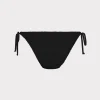 Jumpsuits & Rompers-MILLY Textured Bikini Bottom Black