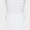 textured_ruched_one_piece_3.webp One Piece Swimsuits-MILLY Textured Ruched One Piece White