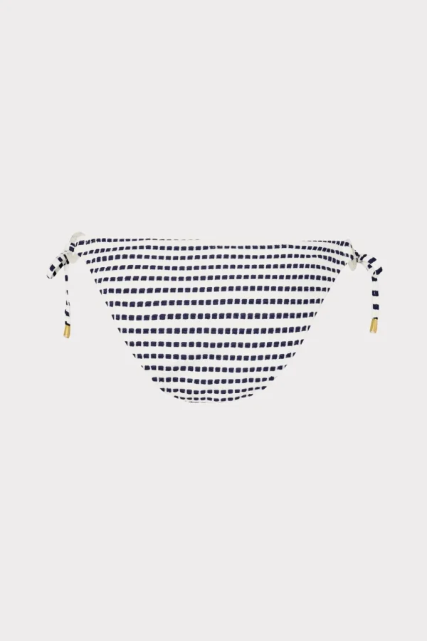 textured_stripe_ring_biki_3.webp Jumpsuits & Rompers-MILLY Textured Stripe Ring Bikini Bottom Navy