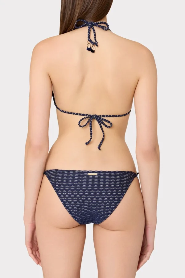 textured_waves_triangle_b_2.webp Bikinis-MILLY Textured Waves Triangle Bikini Top Navy