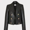 thompson_vegan_leather_bl_0.webp Coats & Jackets-MILLY Thompson Vegan Leather Blazer Black