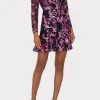 Pink Dresses-MILLY Tove Tassel Paisley Sequins Dress Pink Multi