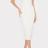 Jumpsuits & Rompers-MILLY Traci Cady Dress Ecru