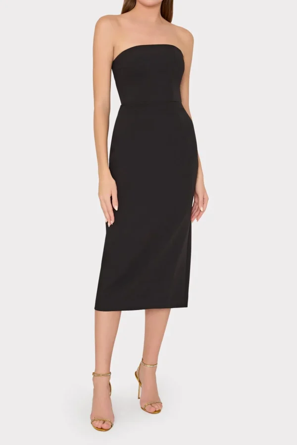 traci_cady_dress_1.webp Jumpsuits & Rompers-MILLY Traci Cady Dress Black