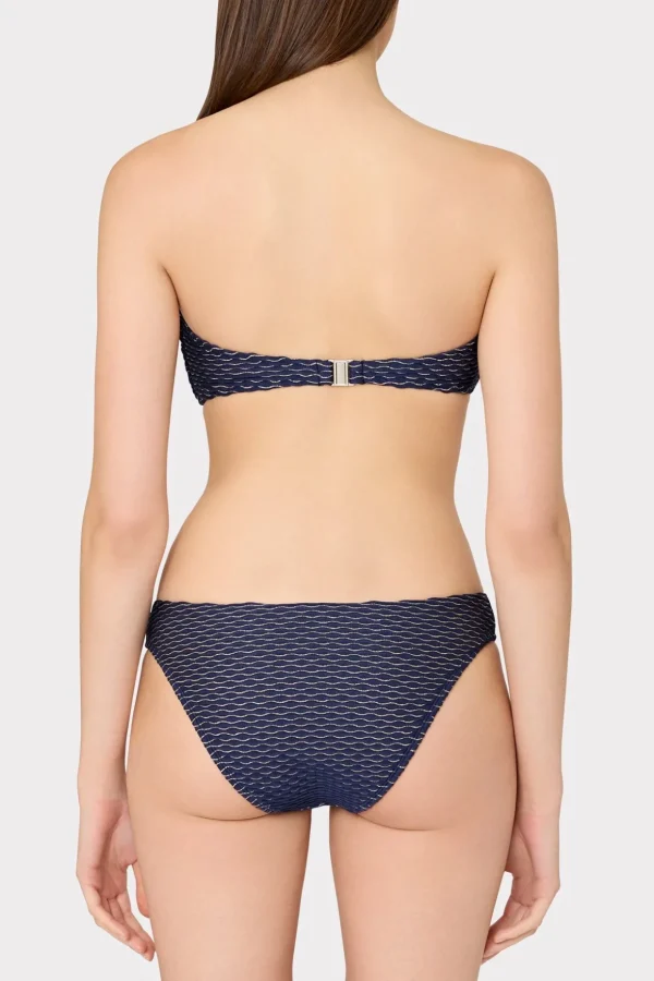 verone_texture_waves_band_2-3.webp Jumpsuits & Rompers-MILLY Verone Texture Waves Bandeau Top Navy