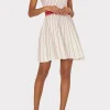 vertical_texture_fit_and__1-5.webp Day Dresses-MILLY Vertical Texture Fit And Flare Dress Ecru/Red