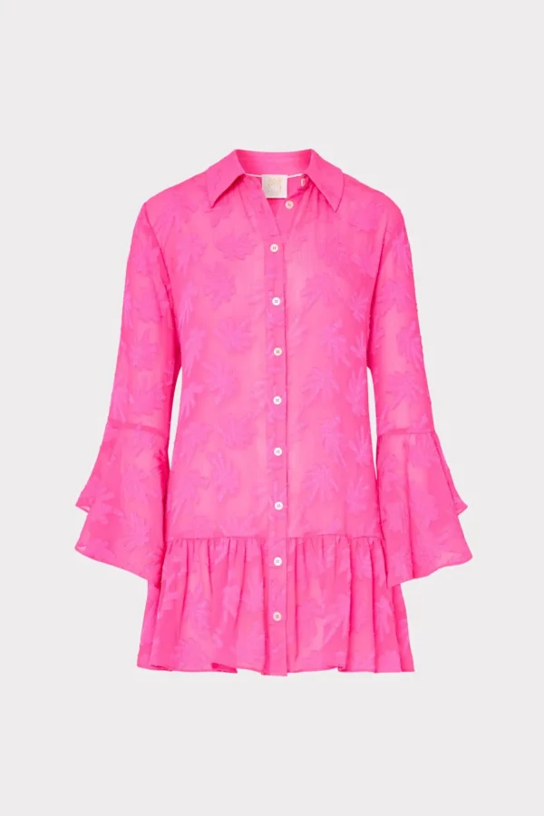 vierra_burnout_coverup_dr_0-3.webp Jumpsuits & Rompers-MILLY Vierra Burnout Coverup Dress Hot Pink