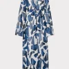 vince_ocean_puzzle_chiffo_0-1.webp Jumpsuits & Rompers-MILLY Vince Ocean Puzzle Chiffon Coverup Dress Navy Multi