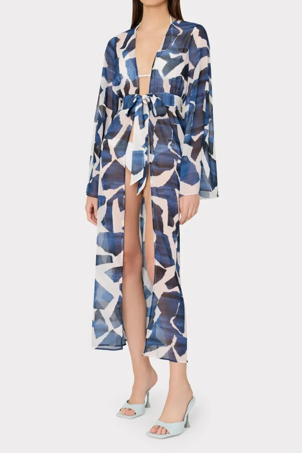 vince_ocean_puzzle_chiffo_1.webp Cover-Ups-MILLY Vince Ocean Puzzle Chiffon Coverup Dress Navy Multi