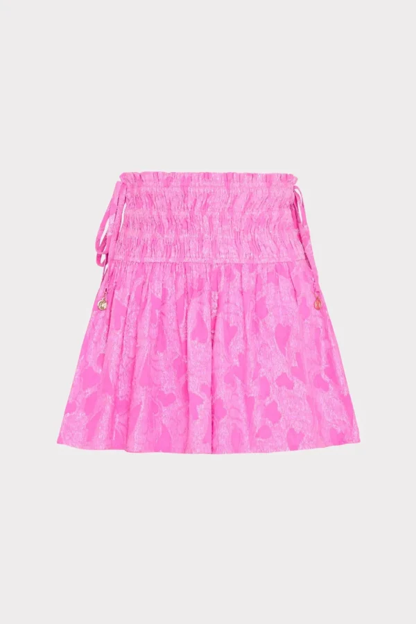 wendy_lurex_jacquard_shor_0.webp Cover-Ups-MILLY Wendy Lurex Jacquard Shorts Pink