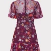 Jumpsuits & Rompers-MILLY Yasmin Tropical Garden Embroidered Dress Multi