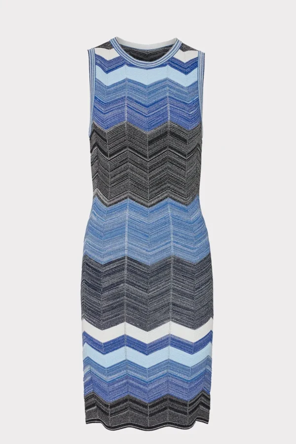 zig_zag_knit_mini_dress_0-3.webp Knit Dresses-MILLY Zig Zag Knit Mini Dress Navy Multi
